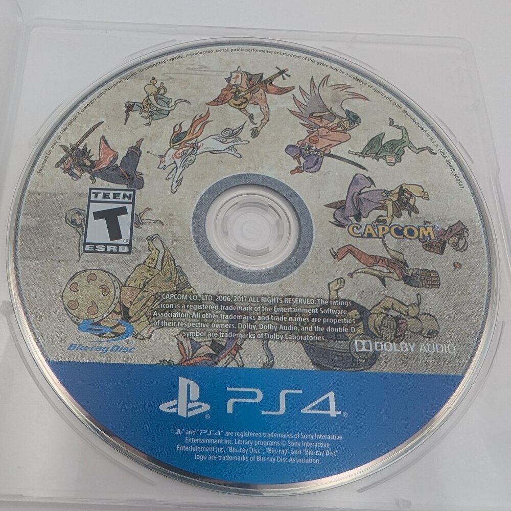 Okami HD PS4 (Sony PlayStation 4, 2017) - Tested
